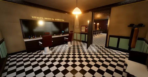 Last Call at the Blue Canary: the barber