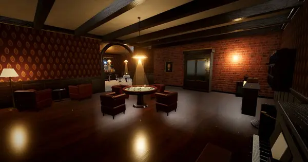Last Call at the Blue Canary: the cardroom