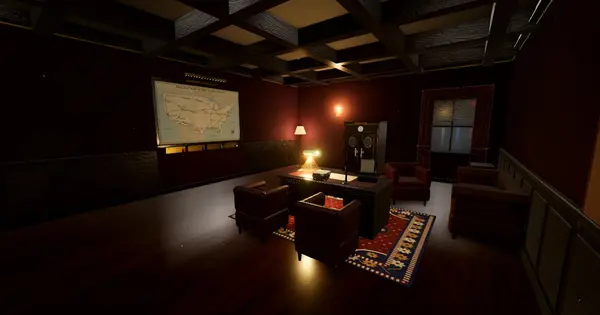 Last Call at the Blue Canary: the office