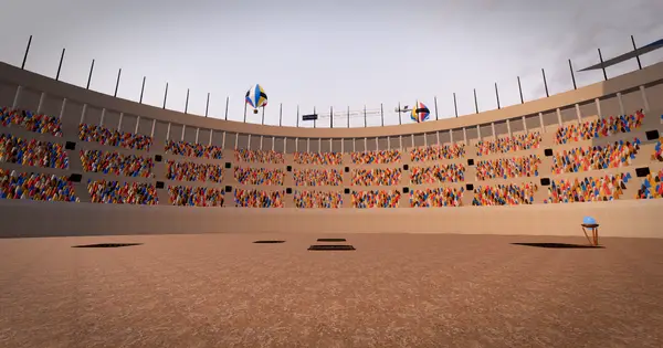Champions of the Arena: the view