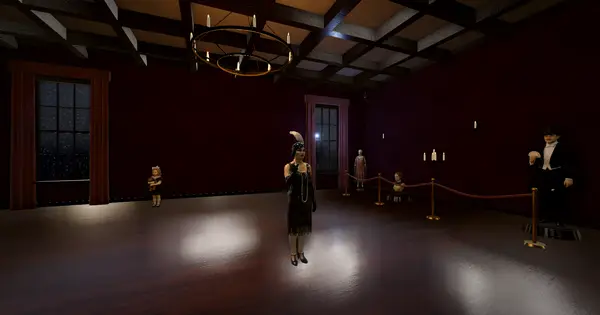 Séance at Hollowmere House: the Gallery of Wax and Cloth