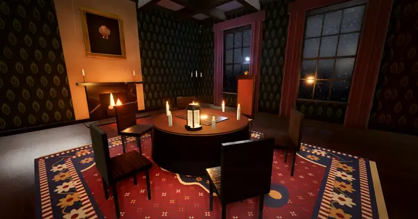Séance at Hollowmere House, a 3D story escape game