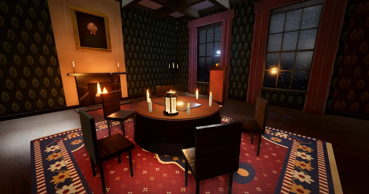 Séance at Hollowmere House: the seance