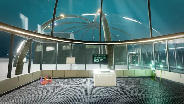 The Lantern Beneath: the dome of the deep-sea station
