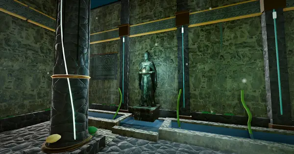 The Lantern Beneath: the plaza